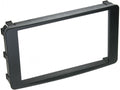 2-DIN Paneel Mitsubishi Lancer (CYO)/Outlander (CWOW/CWB) Kleur: Zwart