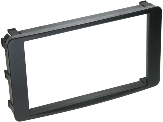 2-DIN Paneel Mitsubishi Lancer (CYO)/Outlander (CWOW/CWB) Kleur: Zwart
