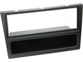 1-DIN Paneel met aflegbakje.Subaru - Nissan -Opel - Renault - Suzuki Kleur: Zwart