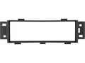 1-DIN Paneel Merceds Citan 420 (W420) - Renault Kangoo III (RJK) -Nissan Townstar (NFK) Kleur: zwart