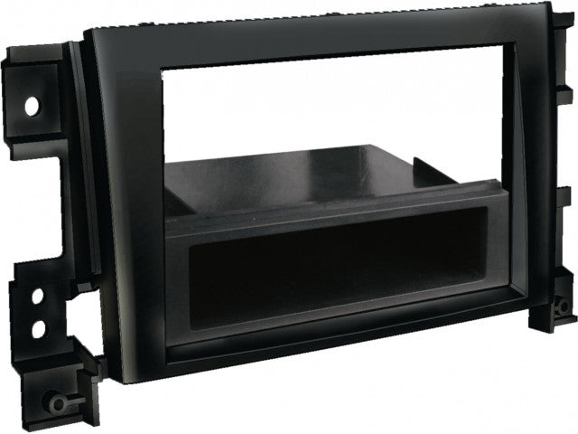 2-DIN Paneel Suzuki Grand Vitara (JT) 2005-2015 Kleur: Zwart