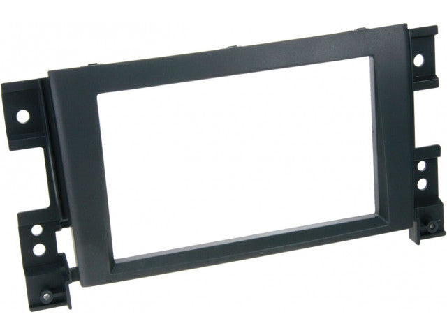 2-DIN Paneel Suzuki Grand Vitara (JT) 2005-2015 - Kleur: Zwart