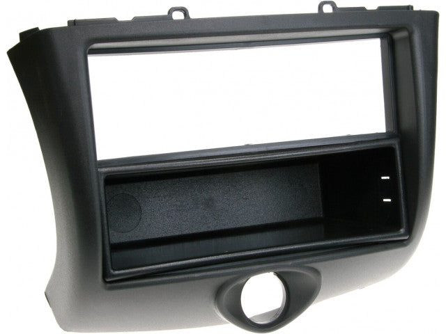 2-DIN Paneel Toyota Yaris (P1) Yaris Verso (P2) 2003-2005 - Kleur: Zwart