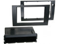 2-DIN Paneel Audi A4 (8E) - Seat Exeo (3R) Kleur: Zwart
