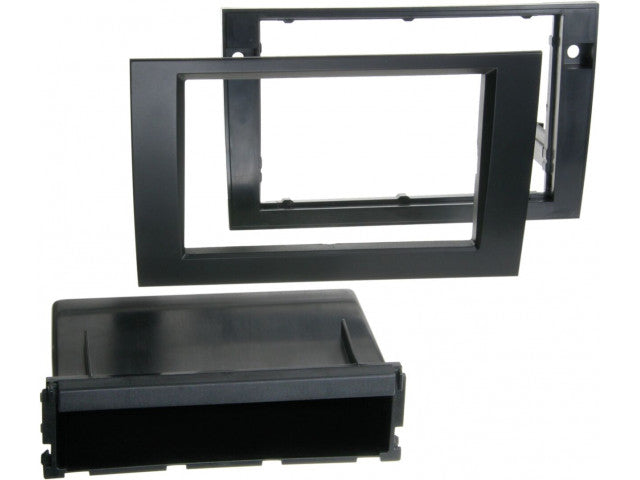 2-DIN Paneel Audi A4 (8E) - Seat Exeo (3R) Kleur: Zwart