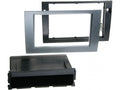 2-DIN Paneel Audi A4 (B6/B7) (8E) - Seat Exeo (3R) Kleur: Antraciet