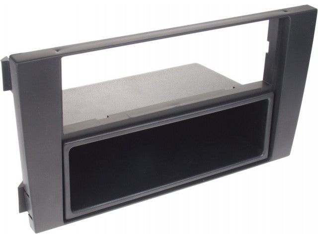 2-DIN Paneel Audi A6 C5 (4B Facelift) 04/1997-03/2005 - Kleur: Zwart