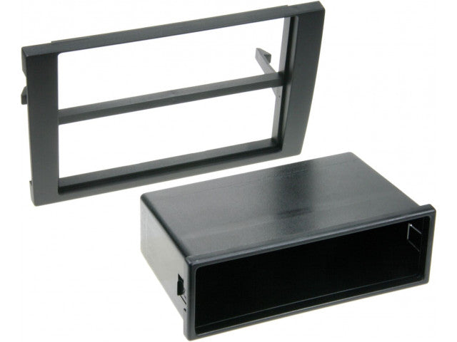 2-DIN Paneel Audi A4 B6/B7 (8E) - Seat Exeo (3R) Kleur: Zwart