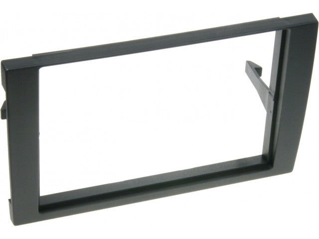 2-DIN Paneel Audi A4 B6/B7 (8E) - Seat Exeo (3R) - Kleur : Zwart
