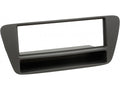 1-DIN Paneel met aflegbakje. Audi Q3 (8U) 2011-2019 Kleur: Zwart