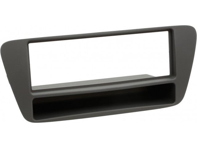 1-DIN Paneel met aflegbakje. Audi Q3 (8U) 2011-2019 Kleur: Zwart