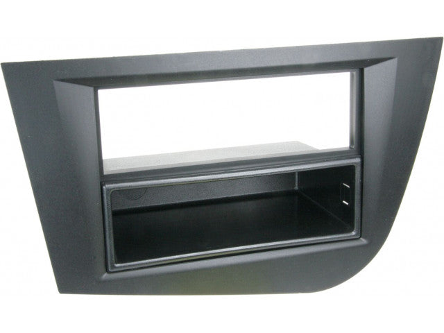 2-DIN Paneel Seat Leon (1P/1PN) 09/2005-03/2009 - Kleur: zwart