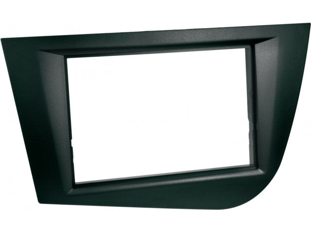 2-DIN Paneel Seat Leon (1P/1PN) 09/2005-03/2009 - Kleur: Zwart