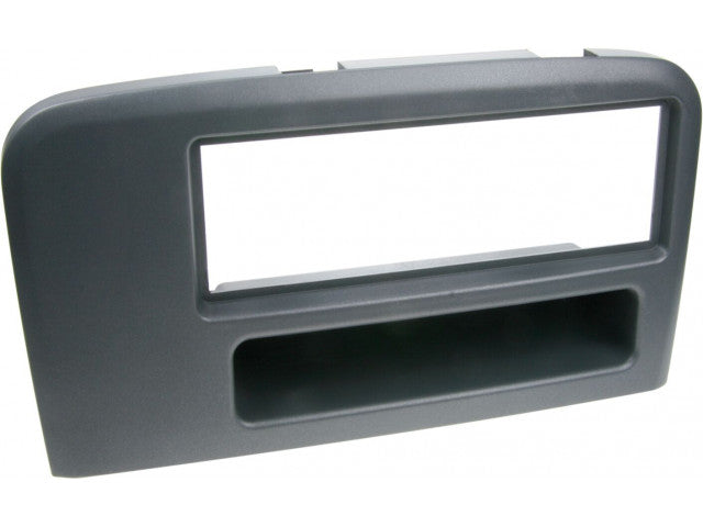 1-DIN Paneel met aflegbakje. Volvo S80 (T/K) 1998-2006 Kleur: Zwart