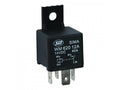 4 polig relais + bevestigingsbeugel 1a bedrading standaard spoel 12v, 40a, 1,6w 26,5x26,5x24,5 (+16)