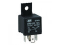 5 polig relais + beugel 1a bedrading standaard spoel 12v, 40/30a, 1,6w 26,5x26,5x24,5 (+16)