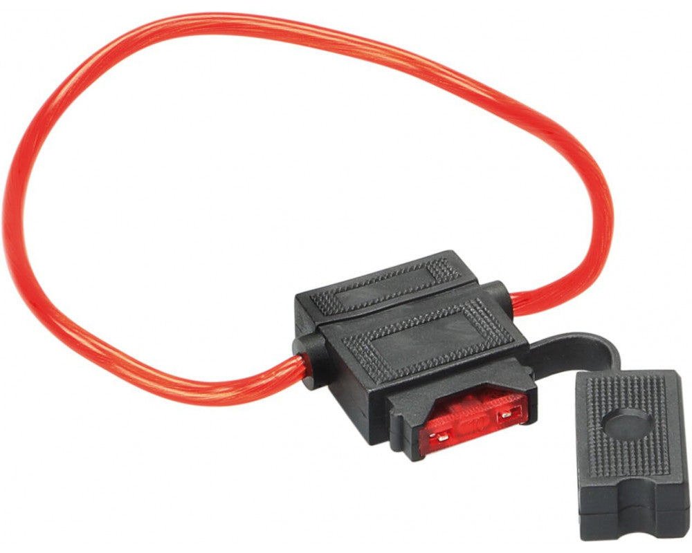 ATC zekeringhouder 10 A fuse/30 cm cable red