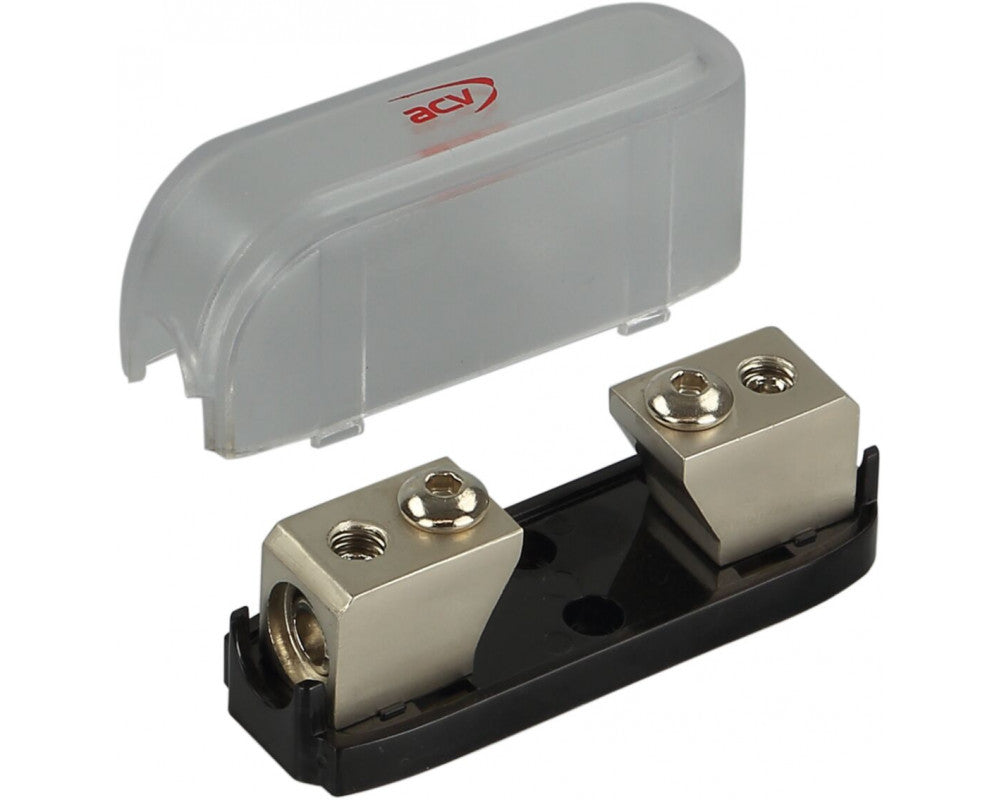Mini ANL zekeringblok (silver)1 x 10 - 20mm² input