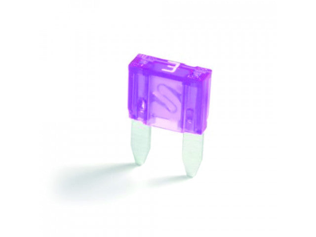 mini zekering 3 ampère 5 stuks in blister