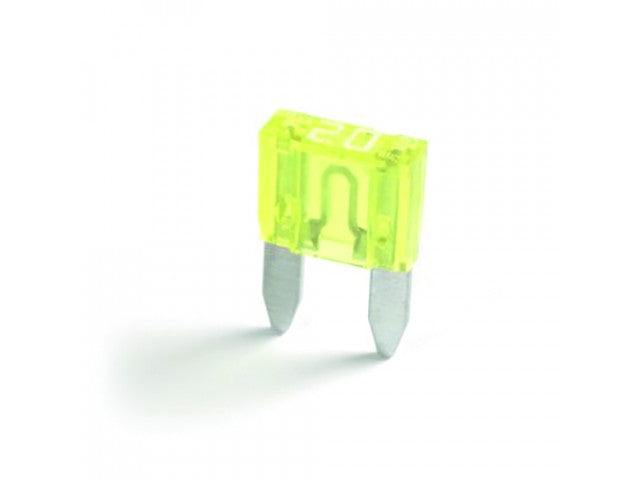 mini zekering 20 ampère 5 stuks in blister