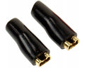 Vlakstekkern 2,8 mm zwart 50 Stuks