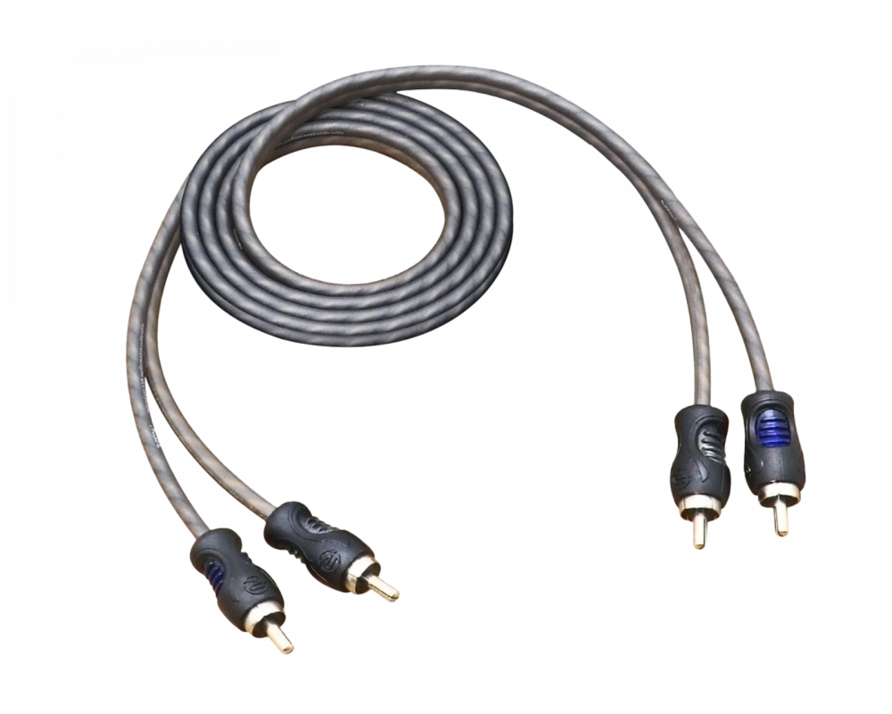 Recoil Echo OFC RCA Cinch Cable 2 Channel 90cm