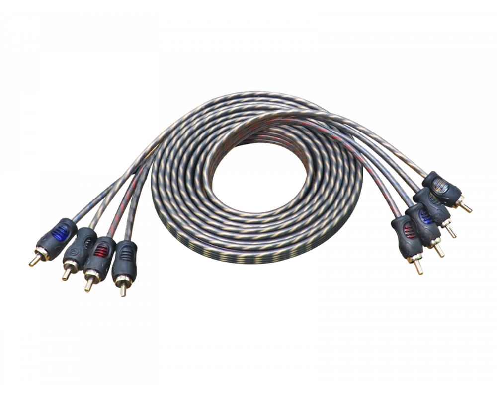 Recoil Echo OFC RCA Cinch Cable 4 Channel 270cm
