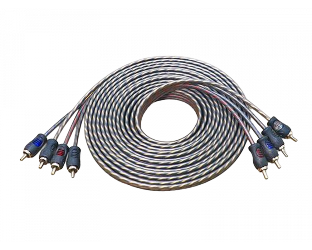 Recoil Echo OFC RCA Cinch Cable 4 Channel 360cm