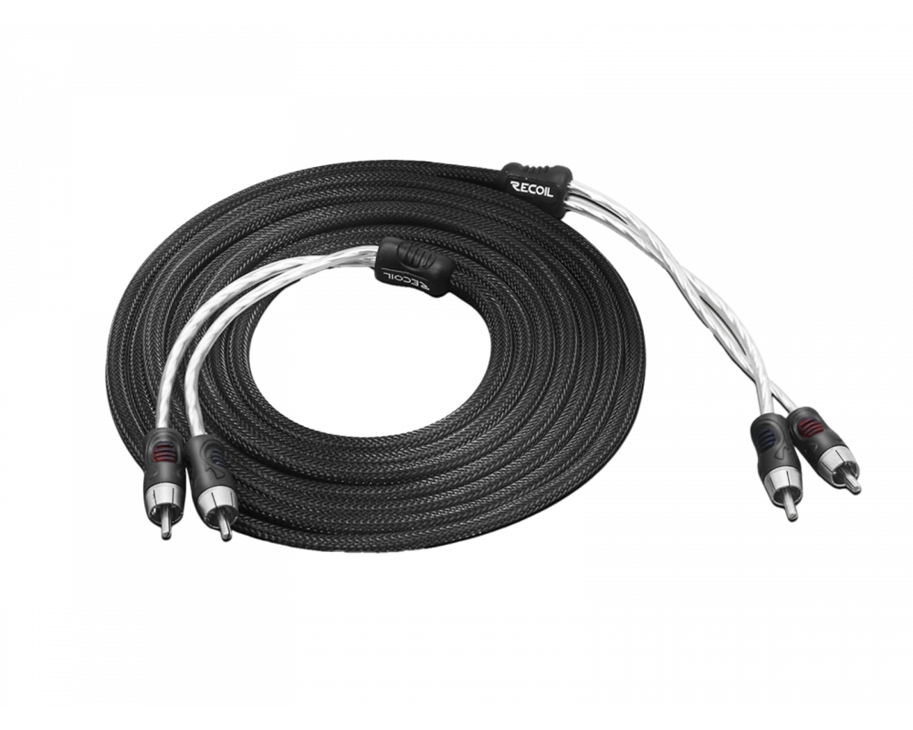 Recoil Premium OFC RCA Cinch Cable 2 Channel 270cm