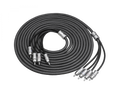 Recoil Echo Max Premium OFC RCA Cinch Cable 4 Channel 360cm