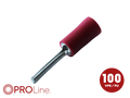 Kabelschoen 0.5x1.5 rood (100stuks) ACV PROLine
