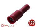 Kabelverbinder Female Rood 0.5 - 1.0 mm² (100 stuks) ACV PROLine