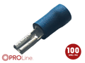 Kabelschoen 2.8x0.8 blauw (100stuks) ACV PROLine