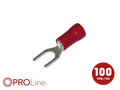 Kabelvork 0.5x1.5 rood M5 (100stuks) ACV PROLine