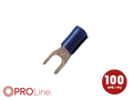 Kabelvork 1.5x2.5 blauw M4 (100stuks) ACV PROLine