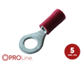 kabeloog 5 stuks 0.5x1.5 m4 rood in blister