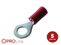 kabeloog 5st.0,5x1,5 m8 rood 5stuks in blister