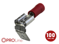 Kabelschoen 6.3x0.8 male rood (100stuks) ACV PROLine