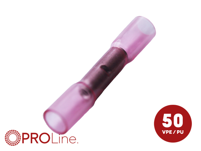 Waterdichte (door verwarming) kabeldoorverbinder HSC rood 0,5-1,5mm2 (50stuks) ACV PROLine