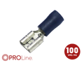 Kabelschoen 8.0x0.8 blauw (100stuks) ACV PROLine