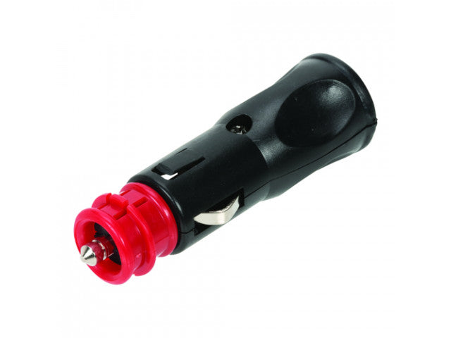 aansteker plug enkel 6/12/24v met glaszekering 16A in blister