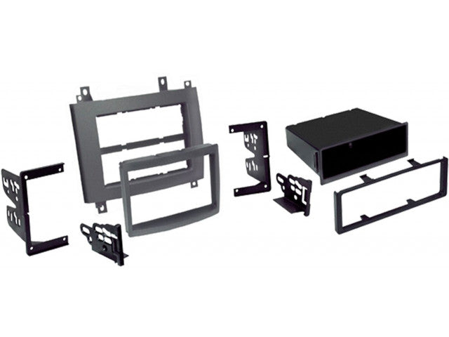2-DIN Paneel Cadillac CTS (CTS1)/SRX (SRX1) Kleur: Grijs (METRA)