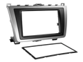 2-DIN Paneel Mazda 6- 2008-2012 - Kleur: Zwart/Zilver