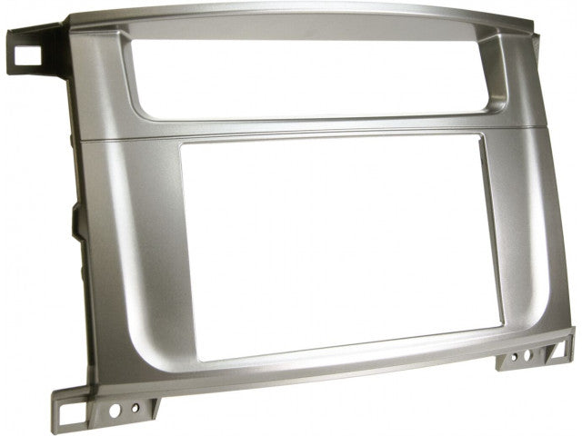 2-DIN Paneel Toyota Land Cruiser100 (J10) - Lexus LX-Serie 470 (UZJ100) Kleur: Antraciet Zilver