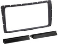 2-DIN Paneel Toyota Hilux N25 facelift 2011-2016 Kleur: Zwart