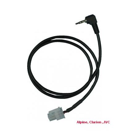Leadkabel st.w.bed. + navi-interface (L4) Alpine/Clarion/JVC
