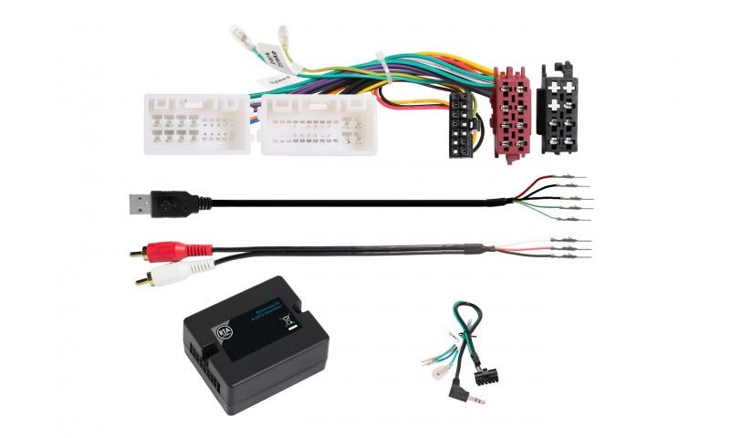 ST.W.BED. Hyundai i10  i20  i30 14- met usb retention