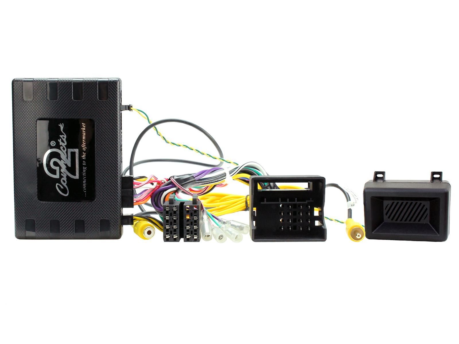 Infoadapter met ST.W.BED. Mini F56 14- OEM Navi+pdc/cam ret.