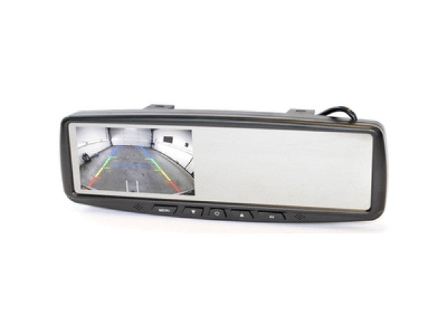 LCD spiegel 4.3" met 2x RCA input.