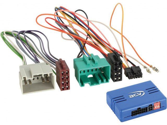 Stuurwielinterface. Volvo S60/V60/S70/V70/XC70 12Pin/12Pin groen/grijs